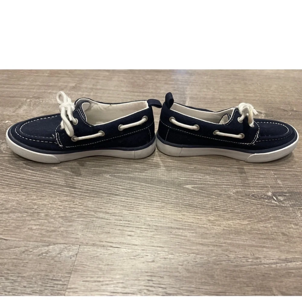 Gymboree Toddler Boys Size 11 Navy Shoes